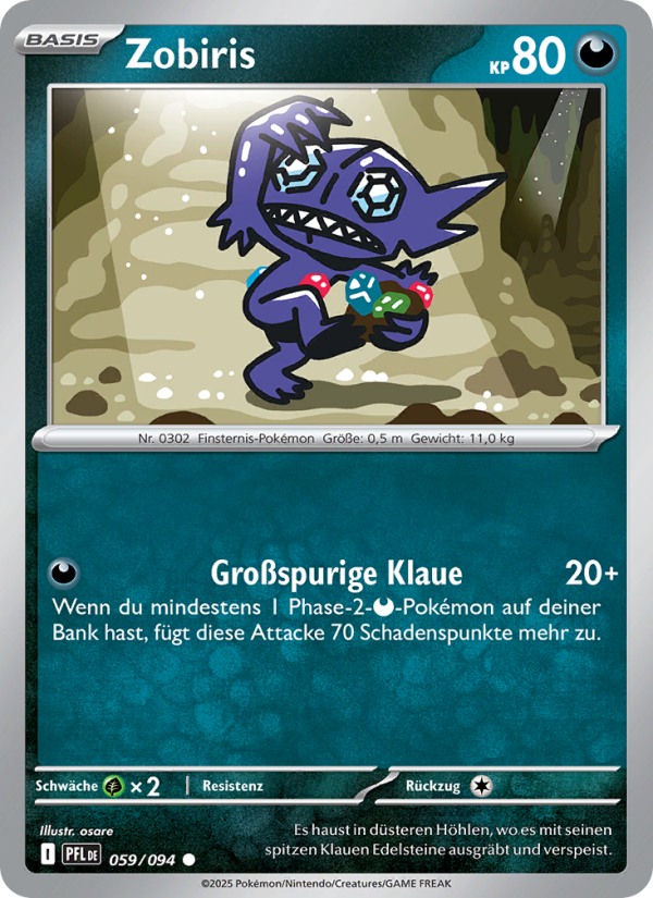 Zobiris 059 — Fatale Flammen (German Pokémon TCG card)