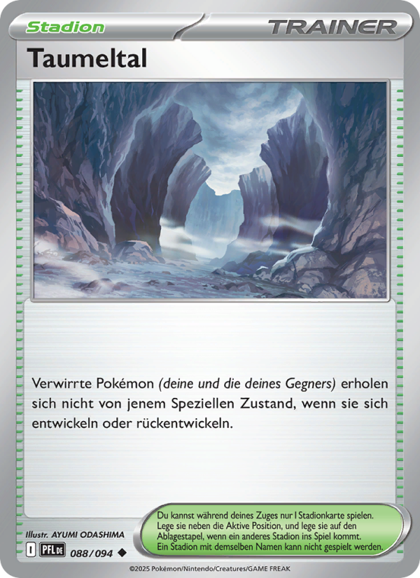 Taumeltal 088 — Fatale Flammen (German Pokémon TCG card)