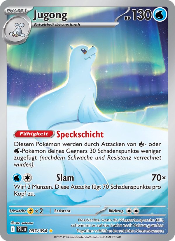Jugong 097 — Fatale Flammen (German Pokémon TCG card)