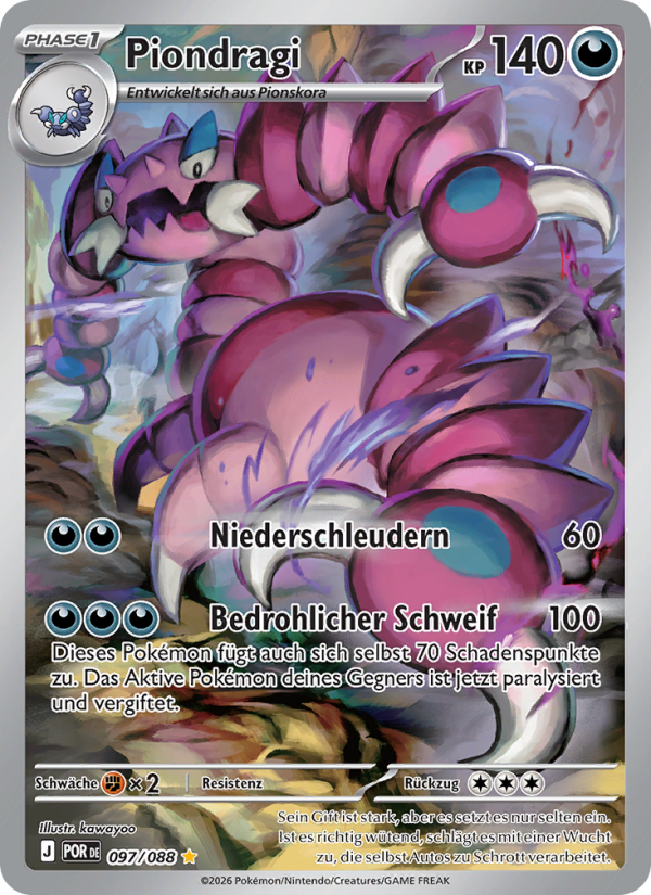 Piondragi 097 — Optimale Ordnung (German Pokémon TCG card)