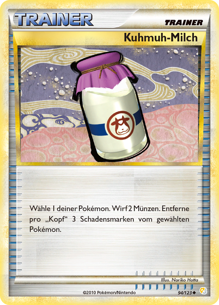 Kuhmuh-Milch 101 — Neo Genesis (German Pokémon TCG card)