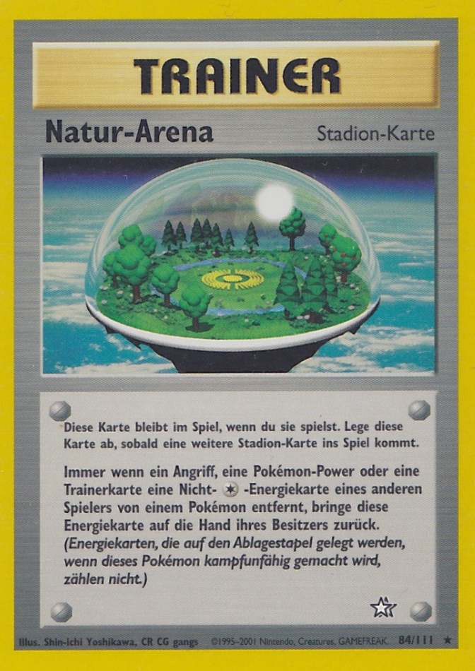 Ecogym* 84 — Neo Genesis (German Pokémon TCG card)