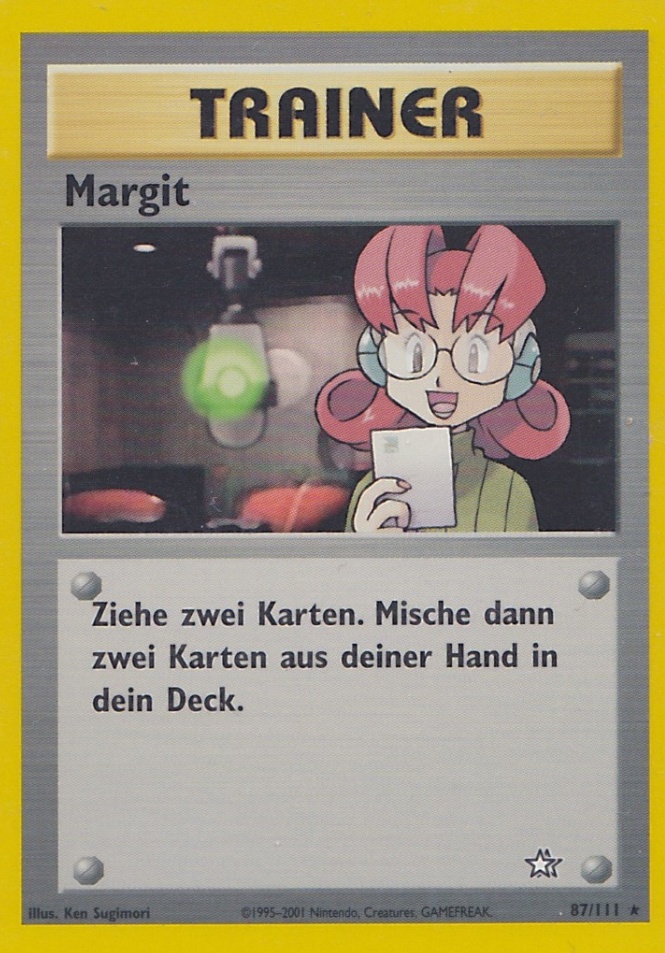 Margit 87 — Neo Genesis (German Pokémon TCG card)