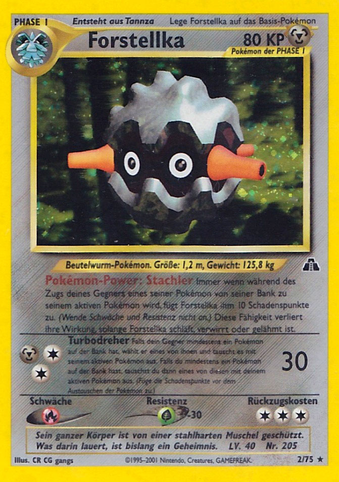 Forstellka 21 — Neo Entdeckung (German Pokémon TCG card)