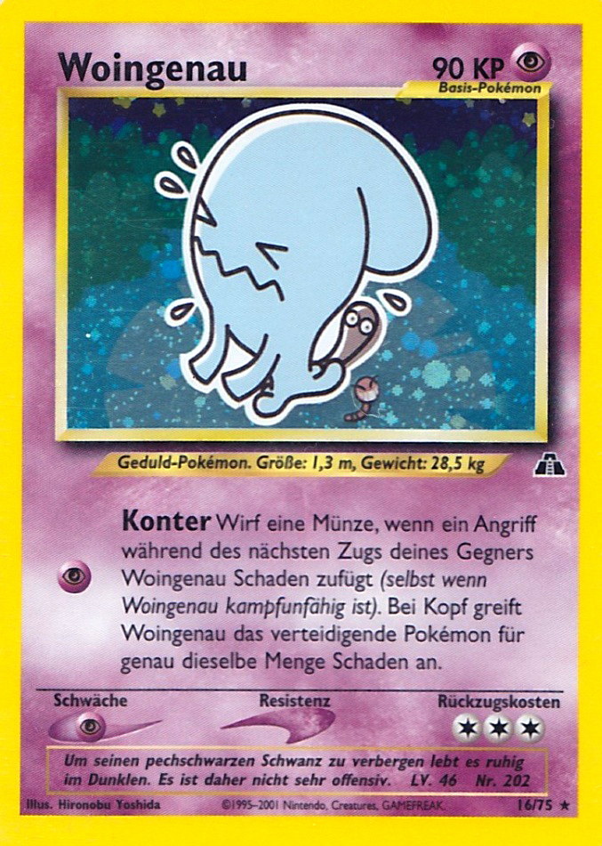 Woingenau 35 — Neo Entdeckung (German Pokémon TCG card)