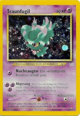Traunfugil 11 — Neo Revelation (German Pokémon TCG card)