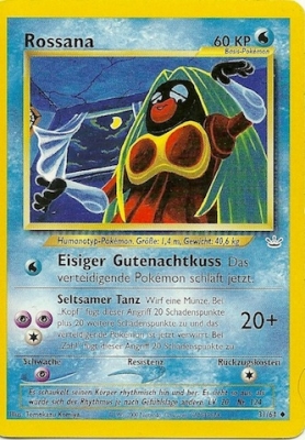 Rossana 31 — Neo Revelation (German Pokémon TCG card)