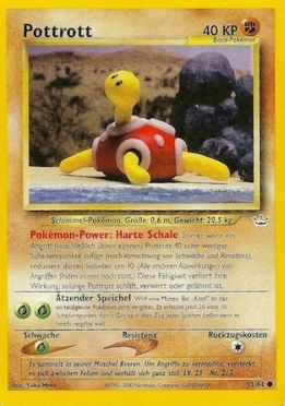 Pottrott 51 — Neo Revelation (German Pokémon TCG card)