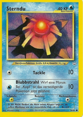 Sterndu 56 — Neo Revelation (German Pokémon TCG card)