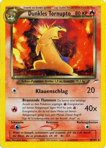 Dunkles Tornupto 10 — Neo Destiny (German Pokémon TCG card)