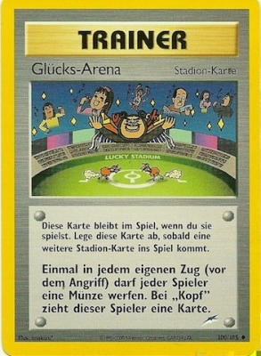 Glücksarena 100 — Neo Destiny (German Pokémon TCG card)