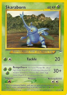 Skaraborn 41 — Neo Destiny (German Pokémon TCG card)