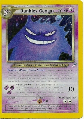 Dunkles Gengar 6 — Neo Destiny (German Pokémon TCG card)
