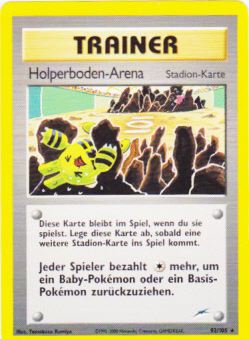 Broken Ground Gym* 92 — Neo Destiny (German Pokémon TCG card)