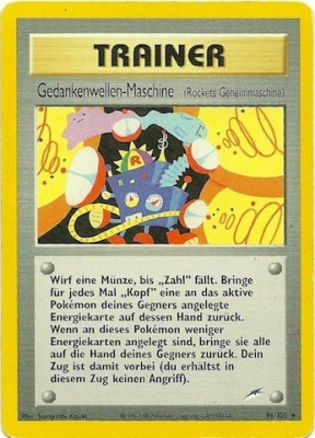 Thought Wave Machine* 96 — Neo Destiny (German Pokémon TCG card)