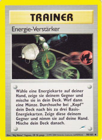 Energie-Verstärker 98 — Neo Destiny (German Pokémon TCG card)