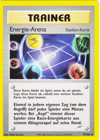 Energie-Arena 99 — Neo Destiny (German Pokémon TCG card)