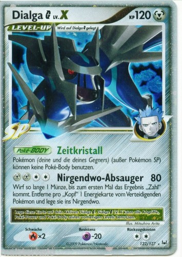 Dialga G 122 — Platin (German Pokémon TCG card)