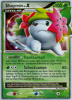 Shaymin 126 — Platin (German Pokémon TCG card)