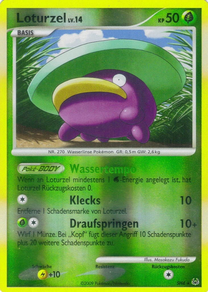 Enekoro 4 — Platin (German Pokémon TCG card)