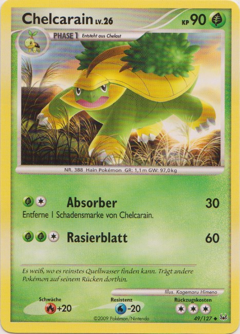 Chelcarain 49 — Platin (German Pokémon TCG card)