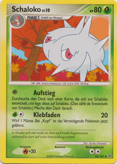 Schaloko 63 — Platin (German Pokémon TCG card)