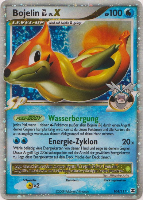 Bojelin GL 104 — Aufstieg der Rivalen (German Pokémon TCG card)