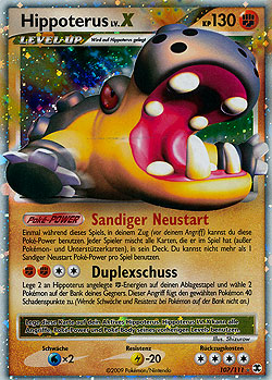 Hippoterus 107 — Aufstieg der Rivalen (German Pokémon TCG card)