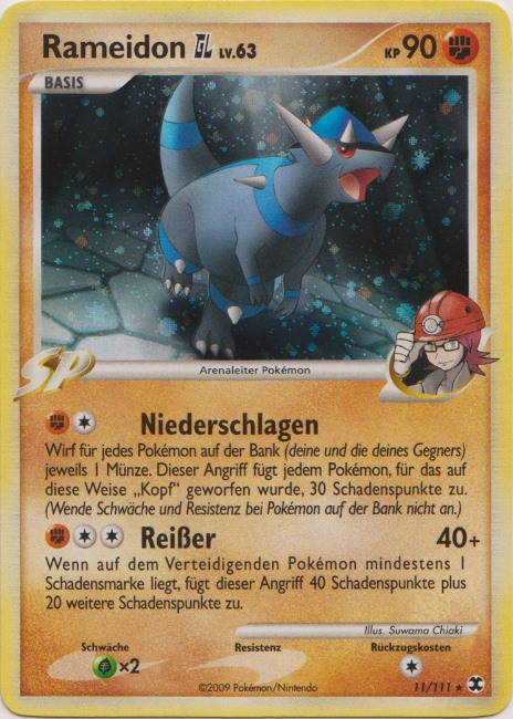 Rameidon GL 11 — Aufstieg der Rivalen (German Pokémon TCG card)