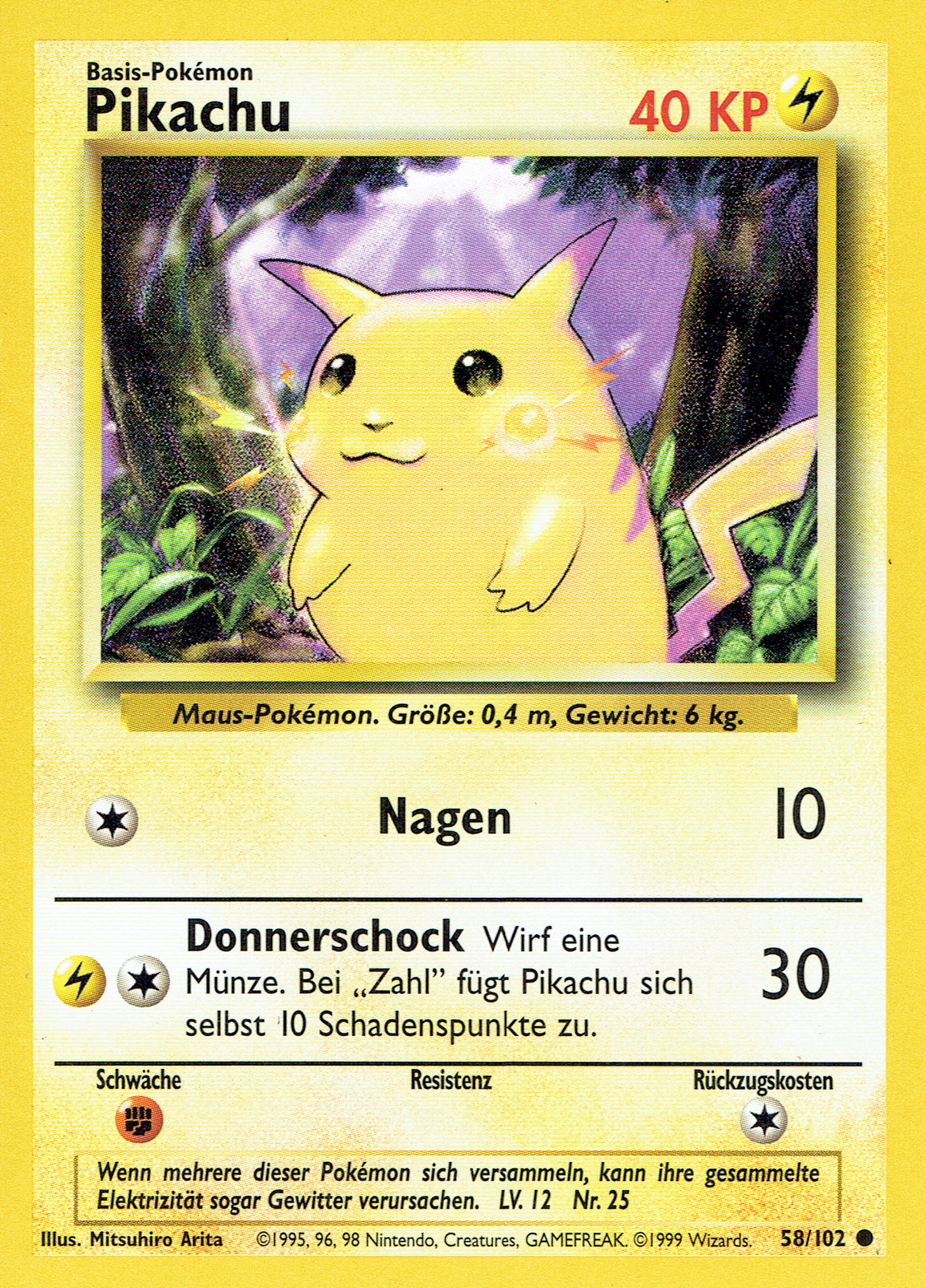 Pikachu 112 — Aufstieg der Rivalen (German Pokémon TCG card)