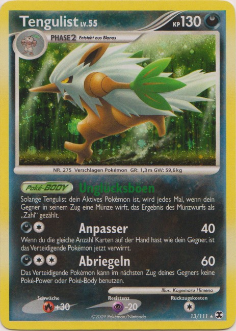 Tengulist 13 — Aufstieg der Rivalen (German Pokémon TCG card)