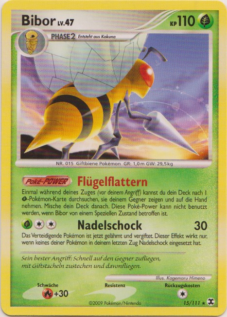 Bibor 15 — Aufstieg der Rivalen (German Pokémon TCG card)
