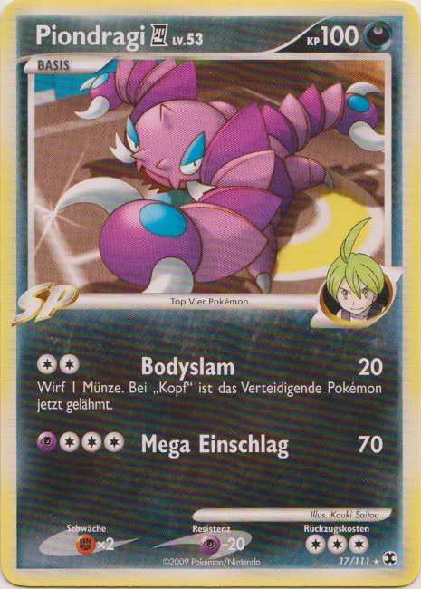 Piondragi 4 17 — Aufstieg der Rivalen (German Pokémon TCG card)