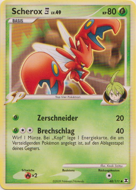 Scherox 4 48 — Aufstieg der Rivalen (German Pokémon TCG card)