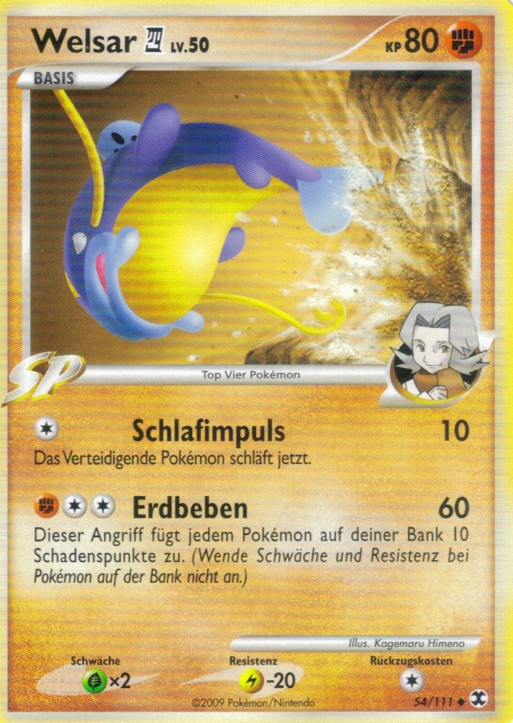 Welsar 4 54 — Aufstieg der Rivalen (German Pokémon TCG card)