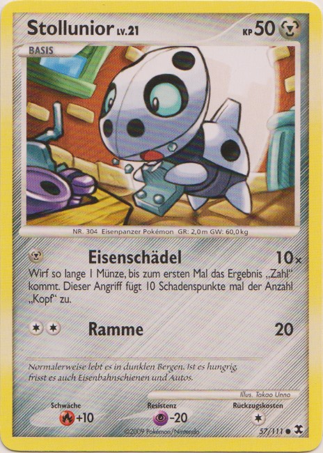 Stollunior 57 — Aufstieg der Rivalen (German Pokémon TCG card)