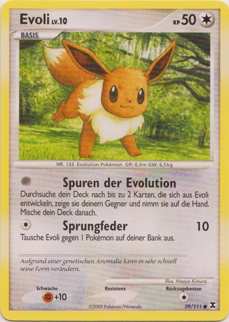 Evoli 59 — Aufstieg der Rivalen (German Pokémon TCG card)