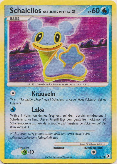 Schalellos Östliches Meer 79 — Aufstieg der Rivalen (German Pokémon TCG card)