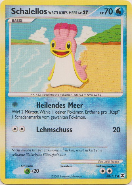 Schalellos Westliches Meer 80 — Aufstieg der Rivalen (German Pokémon TCG card)