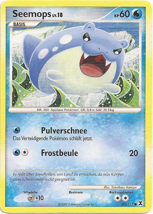 Seemops 82 — Aufstieg der Rivalen (German Pokémon TCG card)