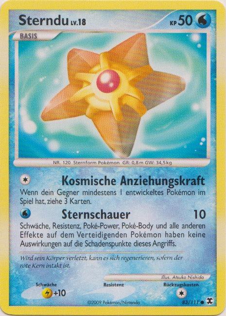 Sterndu 83 — Aufstieg der Rivalen (German Pokémon TCG card)
