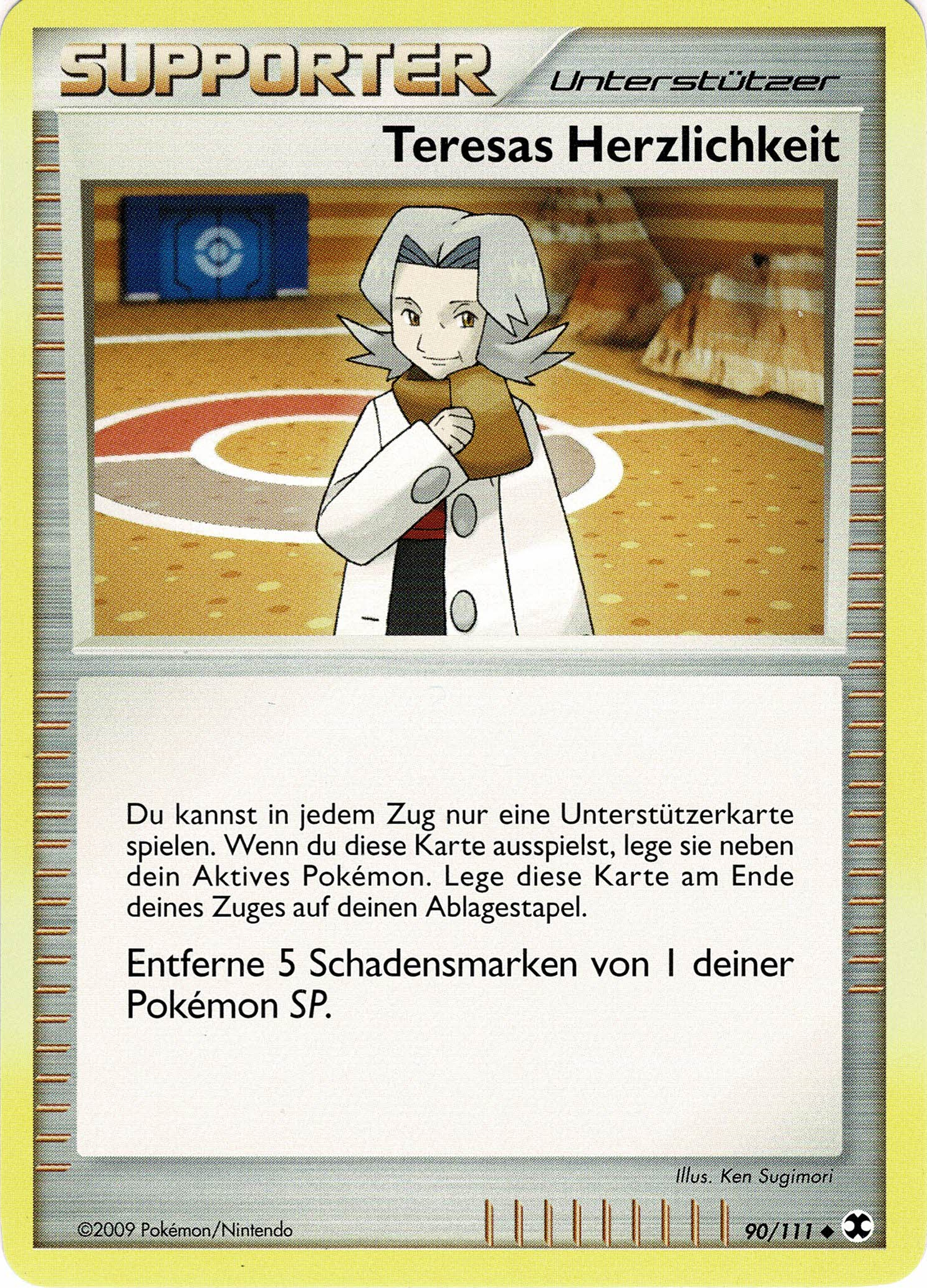 Teresas Herzlichkeit 90 — Aufstieg der Rivalen (German Pokémon TCG card)