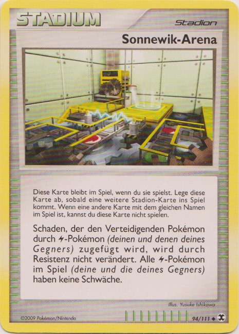 Sonnewik-Arena 94 — Aufstieg der Rivalen (German Pokémon TCG card)