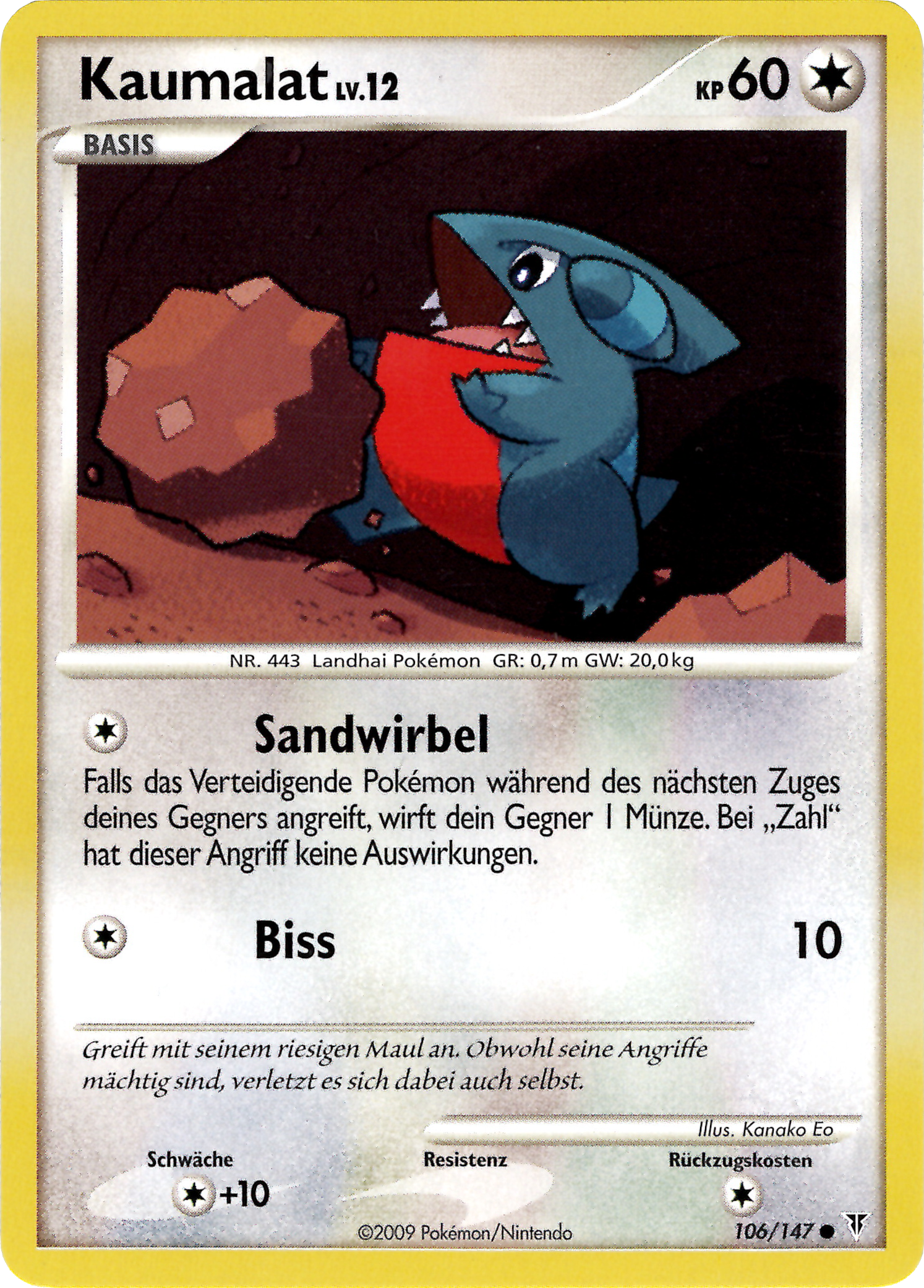 Kaumalat 106 — Ultimative Sieger (German Pokémon TCG card)