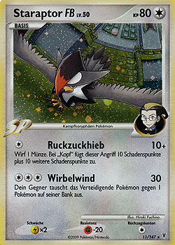 Staraptor FB 11 — Ultimative Sieger (German Pokémon TCG card)