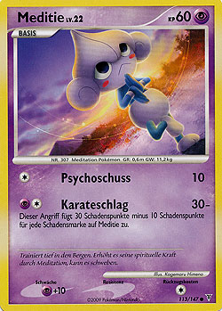 Meditie 113 — Ultimative Sieger (German Pokémon TCG card)
