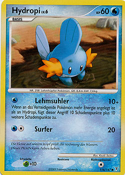 Hydropi 116 — Ultimative Sieger (German Pokémon TCG card)