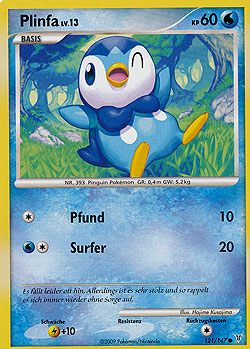 Plinfa 121 — Ultimative Sieger (German Pokémon TCG card)