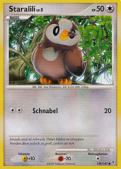 Staralilli 129 — Ultimative Sieger (German Pokémon TCG card)