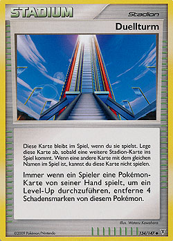Duellturm 134 — Ultimative Sieger (German Pokémon TCG card)